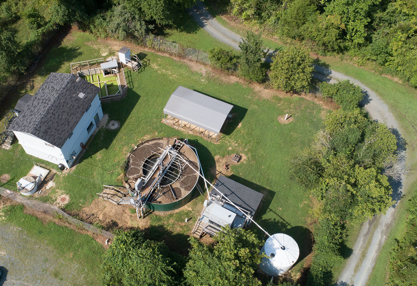 Sewage plant in Lothian, MD
